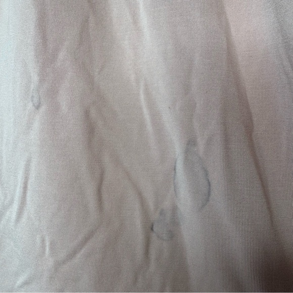 Tristan tank top light pink peach open front with gold hardware rings cute soft - Picture 6 of 8